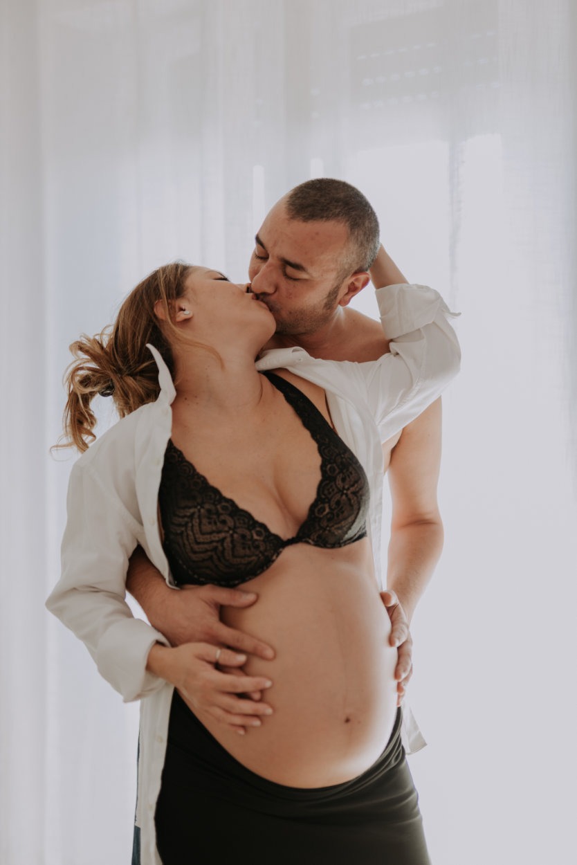 Emma e Alessio pre e new born