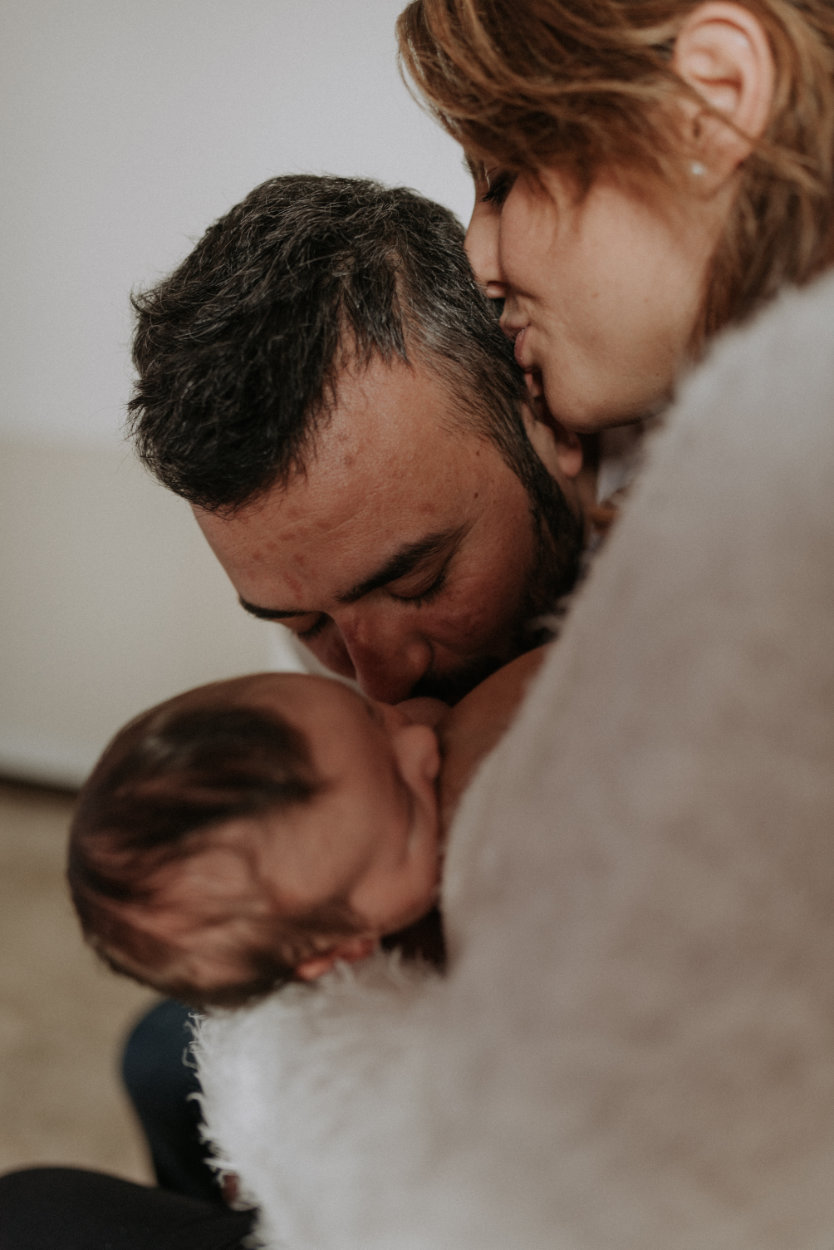 Emma e Alessio pre e new born