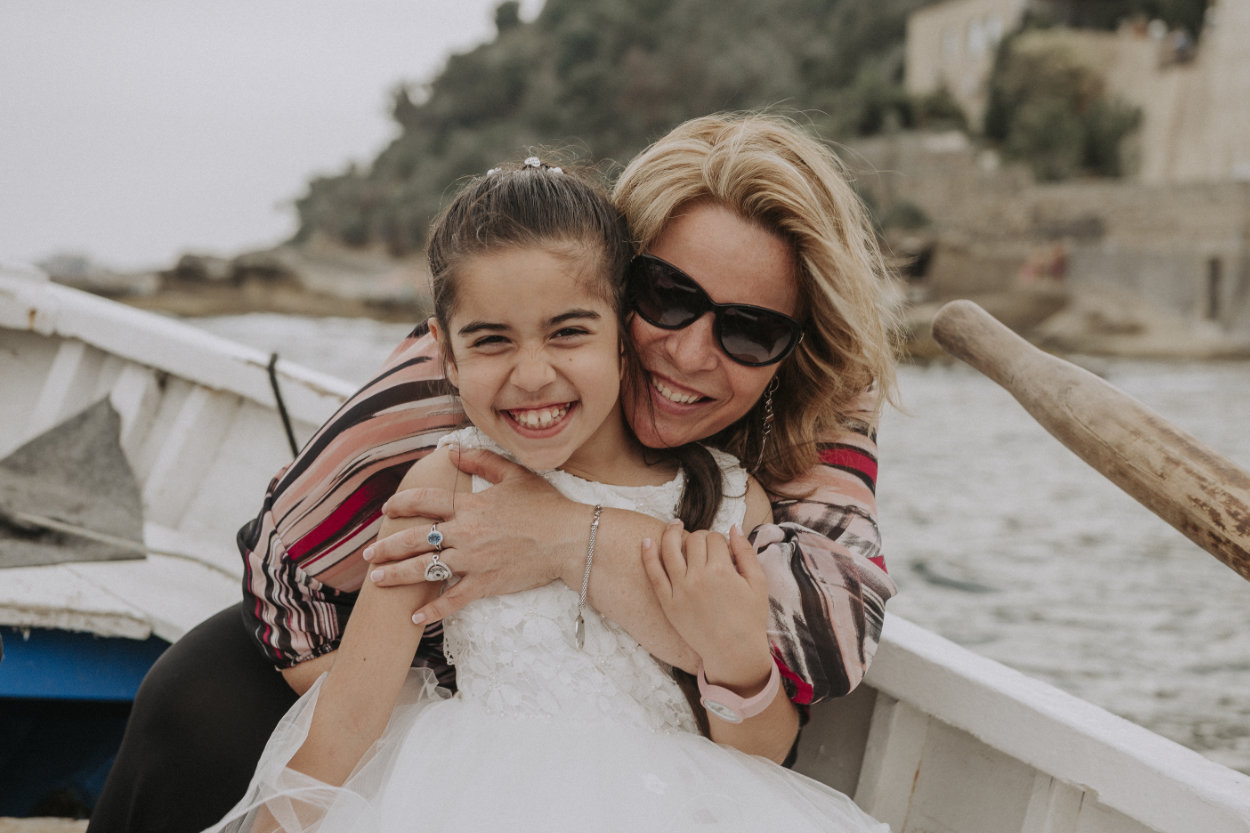 la comunione di Simone e Francesca
